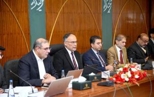 Minister Ahsan Iqbal presides over the CDWP meeting, driving forward Pakistan's development agenda with vision and determination.