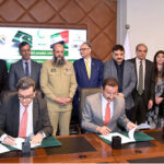 Signing ceremony between DP World, National Logistic Cell (NLC) and Pakistan Railways organised by SIFC