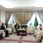 Federal Minister for Religious Affairs and Inter-Faith Harmony Chaudhary Salik Hussain met with Saudi Minister for Hajj and Umrah Dr. Tawfiq bin Fawzan al-Rabi'ah