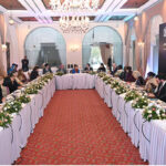 A panel discussion on the theme "Women's Education and Social Gains," chaired by Ms. Jasna Gelesic, European Union Envoy to the Republic of Tajikistan, during the International Conference on Girls' Education 2025 at a local hotel