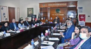 Officers of the National Institute of Public Administration (NIPA) meet Additional Chief Secretary South Punjab Fawad Hashim Rabbani during their visit