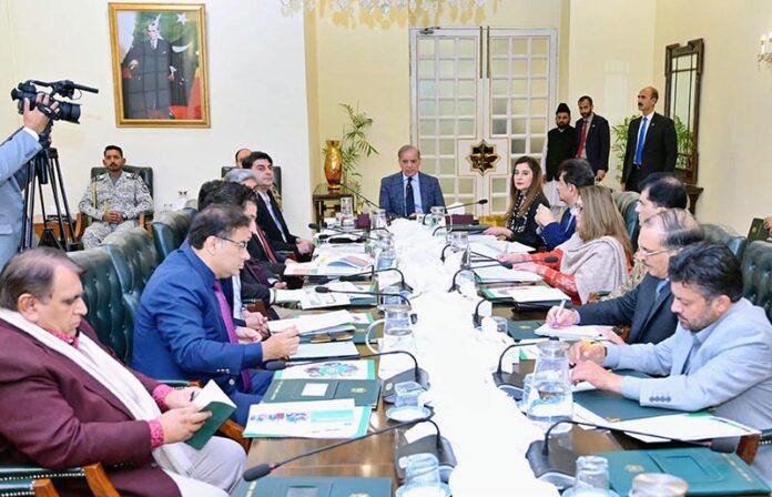 Prime Minister Muhammad Shehbaz Sharif chairs a review meeting regarding the Pakistan Polio Eradication Programme