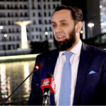 Federal Minister for Information and Broadcasting, Atta Tarar addressing the participants during Dinner in honour of the CAYA Youth Summit -2025 delegates hosted by Park View City