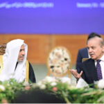 Prime Minister Muhammad Shehbaz Sharif attends the International Conference on Girls' Education, with Secretary General Muslim World League, Sheikh Dr. Mohammed bin Abdul Karim Al-Issa