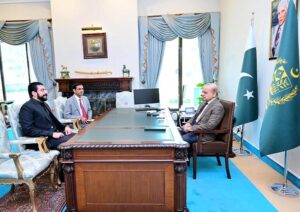 MNA Raja Osama Sarwar called on Prime Minister Muhammad Shehbaz Sharif.