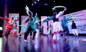 An enthralling medley of dances from various regions of Pakistan captivates the audience at the Cultural Evening honoring delegations of the International Conference on Girls’ Education at PNCA