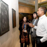 Delegates of the International Conference on Girls’ Education the national art gallery at PNCA