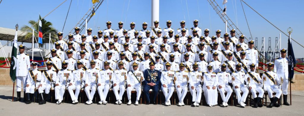 122nd Midshipmen, 30th Short Service commissioning parade held at Naval Academy