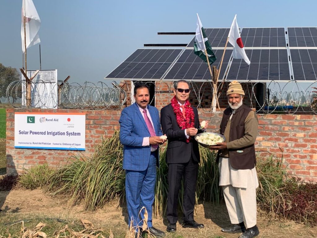 Japanese Ambassador inaugurates solar-powered irrigation project in Narowal