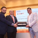 Judge of the Supreme Court, Justice Athar Minallah and Founder of the international conference on animals & environmental rights Mr Altamush Saeed presenting Champion of the Animals rights award to Director of the Four Paws International Dr Amir Khalil.