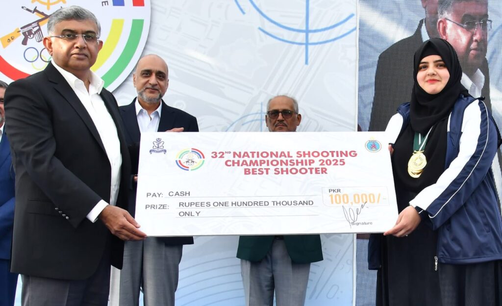 Pakistan Navy clinches champions title of 32nd National Shooting Championship