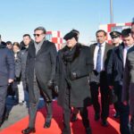 President Asif Ali Zardari departing for Pakistan after completing his 5-day visit to China