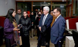 Frederico Silva, Ambassador of Portugal being briefed during his visit to APP Headquarters.