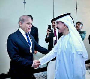 Prime Minister Muhammad Shehbaz Sharif and Sultan Ahmed bin Sulayem, Group Chairman & CEO, DP World met on the sidelines of the World Governments Summit and discussed investment opportunities in Pakistan.
