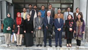 Frederico Silva, Ambassador of Portugal being briefed during his visit to APP Headquarters.
