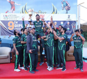 Consulate General of Pakistan Duabi’s cricket team won the annual tournament Diplomatic Cup 2025 held in Sharjah, UAE