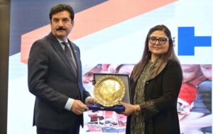 Governor KP Faisal Karim Kundi addresses the Seminar on Climate Action for the Future "Empowering Children and Women in the Face of Change" at local hotel in Federal Capital.