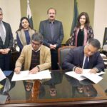 Chairman Prime Minister's Youth Programme Rana Mashhood Ahmed Khan witnessed the LOI signing ceremony between Prime Minister's Youth Programme and KP nine