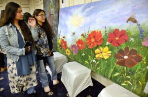 Ms. Helema Paust First Secretary Development Cooperation German Embassy addresses the Seminar on Climate Action for the Future "Empowering Children and Women in the Face of Change" at local hotel in Federal Capital.