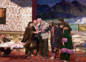 Artists performed in a stage drama titled 'Aa Mery Kashmir' at the Sargodha Arts Council in connection with 'Kashmir Solidarity Day' late Wednesday night.