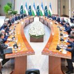 Prime Minister Muhammad Shehbaz Sharif and President of Uzbekistan H.E. Shavkat Mirziyoyev hold delegation level talks in Tashkent