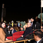 Prime Minister Shahbaz Sharif and Punjab Chief Minister Maryam Nawaz arrived in the National Horse and Cattle show at Fortress Stadium