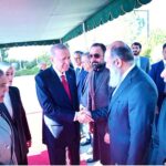Prime Minister Muhammad Shehbaz Sharif introduces Federal Ministers to President of Turkiye H.E. Recep Tayyip Erdogan at PM House