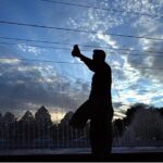 A breathtaking view of a tourist spot Daman-e-Koh, wrapped in cloudy skies, creating a serene and picturesque escape into nature in federal capital