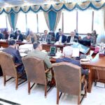 Prime Minister Muhammad Shehbaz Sharif chairs the Federal Cabinet Meeting