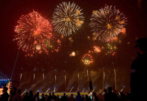 Participants showcase various performances during the inaugural ceremony of the National Horse and Cattle Show 2025 at Fortress Stadium