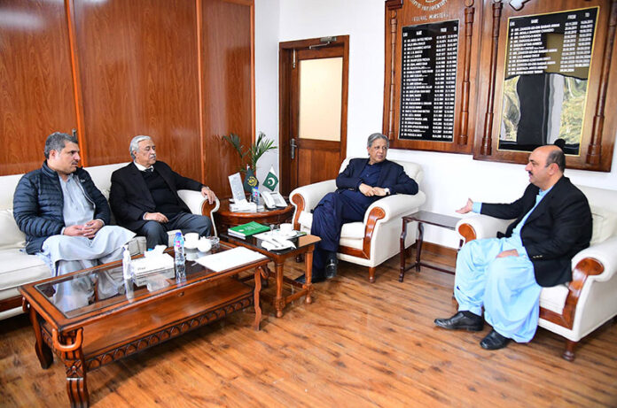 A delegation from Quetta Bar Association calls on Federal Minister for Law and Justice