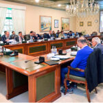 Deputy Prime Minister and Foreign Minister, Senator Mohammad Ishaq Dar chairs the first meeting of the Committee on Rationalizing Pakistan's Missions abroad, constituted by the Prime Minister