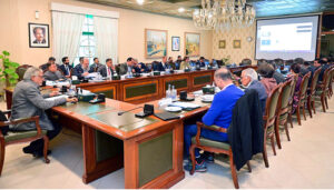 Deputy Prime Minister and Foreign Minister, Senator Mohammad Ishaq Dar chairs the first meeting of the Committee on Rationalizing Pakistan's Missions abroad, constituted by the Prime Minister