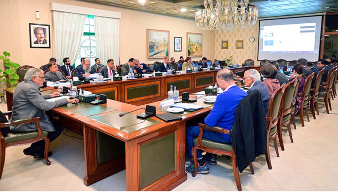 Deputy Prime Minister and Foreign Minister, Senator Mohammad Ishaq Dar chairs the first meeting of the Committee on Rationalizing Pakistan's Missions abroad, constituted by the Prime Minister