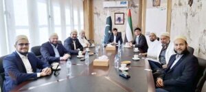 Consul General, Hussain Muhammad visits the Ismaili Centre Dubai to offer condolences on the passing of His Highness Prince Karim Al-Hussaini Aga Khan IV