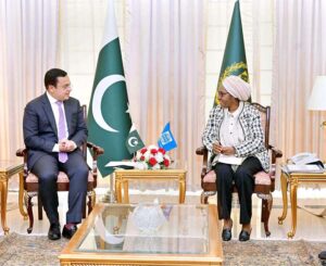 Federal Minister for Economic Affairs, Ahad Cheema, Welcoming the delegation of World Bank consisting of Executive Directors and Alternate Executive Directors.