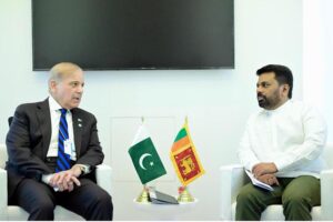 Prime Minister Muhammad Shehbaz Sharif and President of Sri Lanka H.E Anura Kumara Dissanayake met on the sidelines of World Governments Summit.