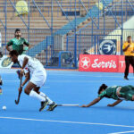 International Hockey League teams are playing matches at the National Hockey Stadium