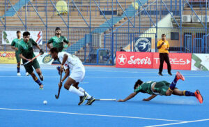 International Hockey League teams are playing matches at the National Hockey Stadium