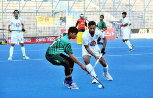 International Hockey League teams are playing matches at the National Hockey Stadium