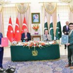 President of Turkiye, Recep Tayyip Erdogan and Prime Minister of Pakistan Muhammad Shehbaz Sharif witness exchange of MoUs and Agreements signed between Turkiye and Pakistan with regard to cooperation in different fields