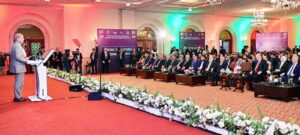 Prime Minister Muhammad Shehbaz Sharif addresses the Pakistan Turkiye Business Forum