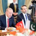 Turkish President Recep Tayyip Erdogan speaks at the 7th Session of Pakistan-Türkiye High Level Strategic Cooperation Council (HLSCC)