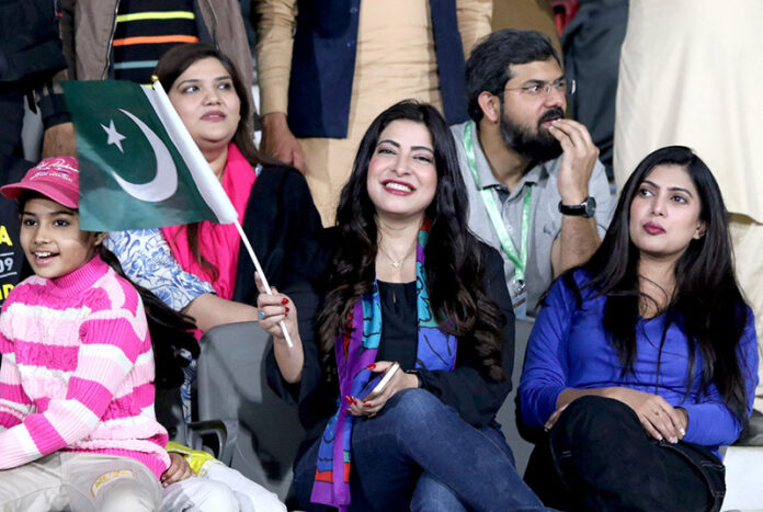 Fans happy as Pakistan Cricket Team wins the ODI match against South Africa and qualifys for final match of Tri-Nation series 2025 at the National Stadium Fans happy as Pakistan Cricket Team wins the ODI match against South Africa and qualifys for final match of Tri-Nation series 2025 at the National Stadium