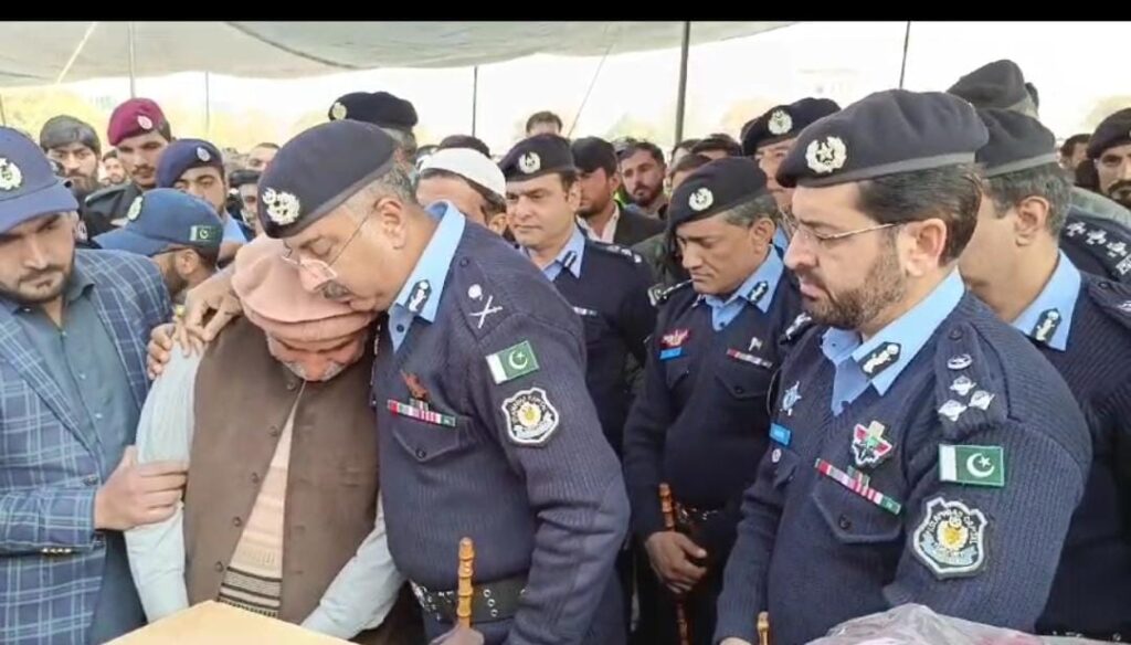 ICT Police pays tribute to martyred constable Aamir