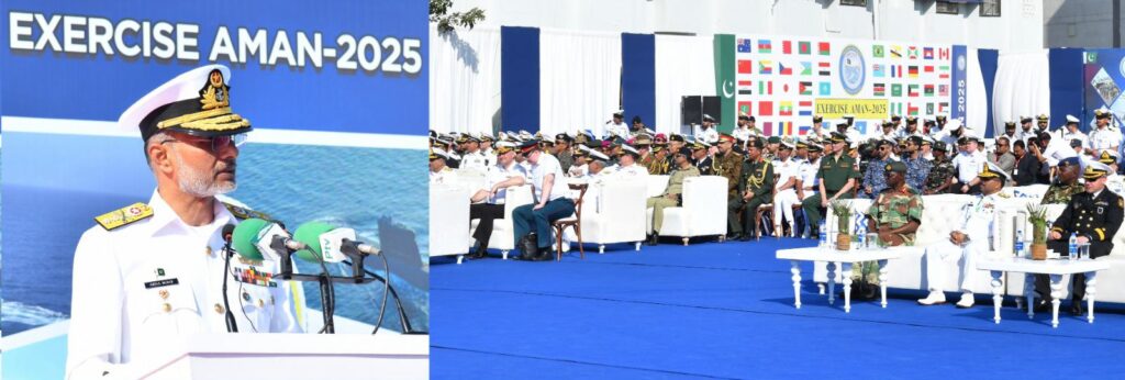9th multinational maritime exercise AMAN-2025 kicks off