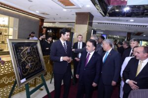 Turkish ambassador inaugurates calligraphy exhibition by renowned Pakistani artist Wasil Shahid