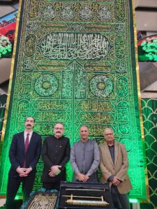 Turkish ambassador inaugurates calligraphy exhibition by renowned Pakistani artist Wasil Shahid