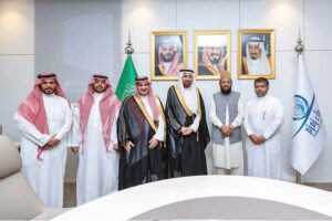 Federal Minister for Religious Affairs and Inter-Faith Harmony Sardar Muhammad Yusuf met with Saudi Minister for Hajj and Umra Dr. Tawfiq bin Fawzan Al-Rabiah