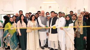 Ambassador Faisal Niaz Tirmizi, Pakistan's Envoy to the UAE inaugurates an art exhibition celebrating Pakistan's rich cultural heritage and artistic diversity hosted by Bahi Ajman Palace Hotel in Ajman